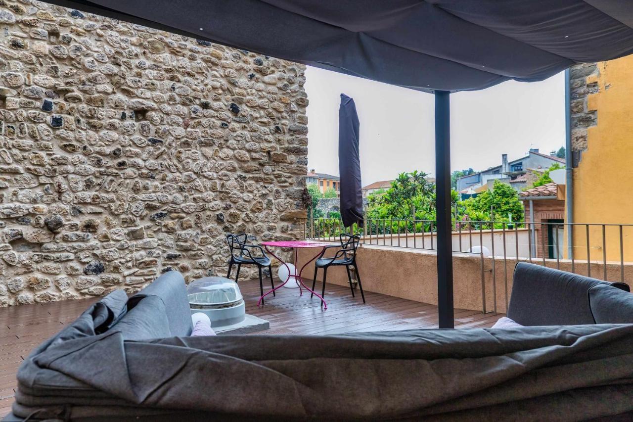 Keldomenech Bed&Art Luxury Apartment For Art Lover Besalu Luaran gambar